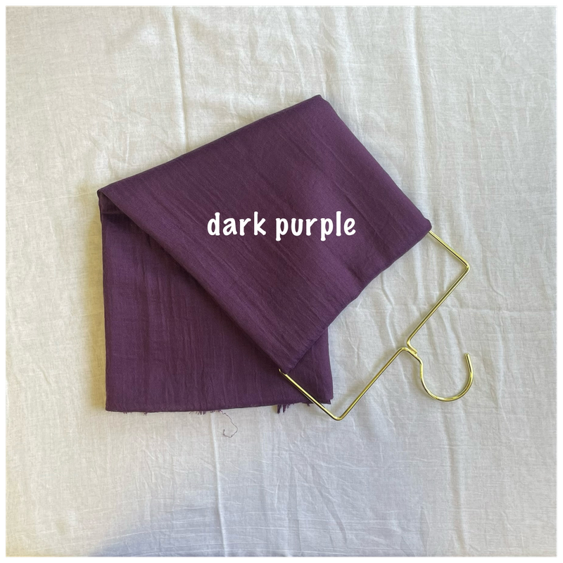 Cotton Modal | DARK PURPLE product image