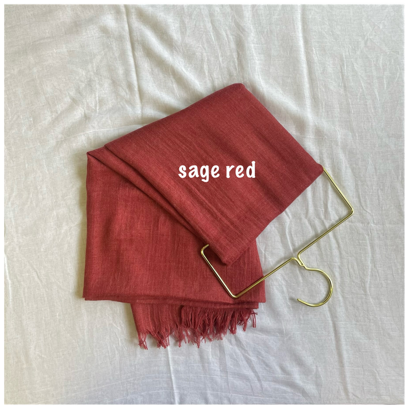Cotton Modal | SAGE RED product image